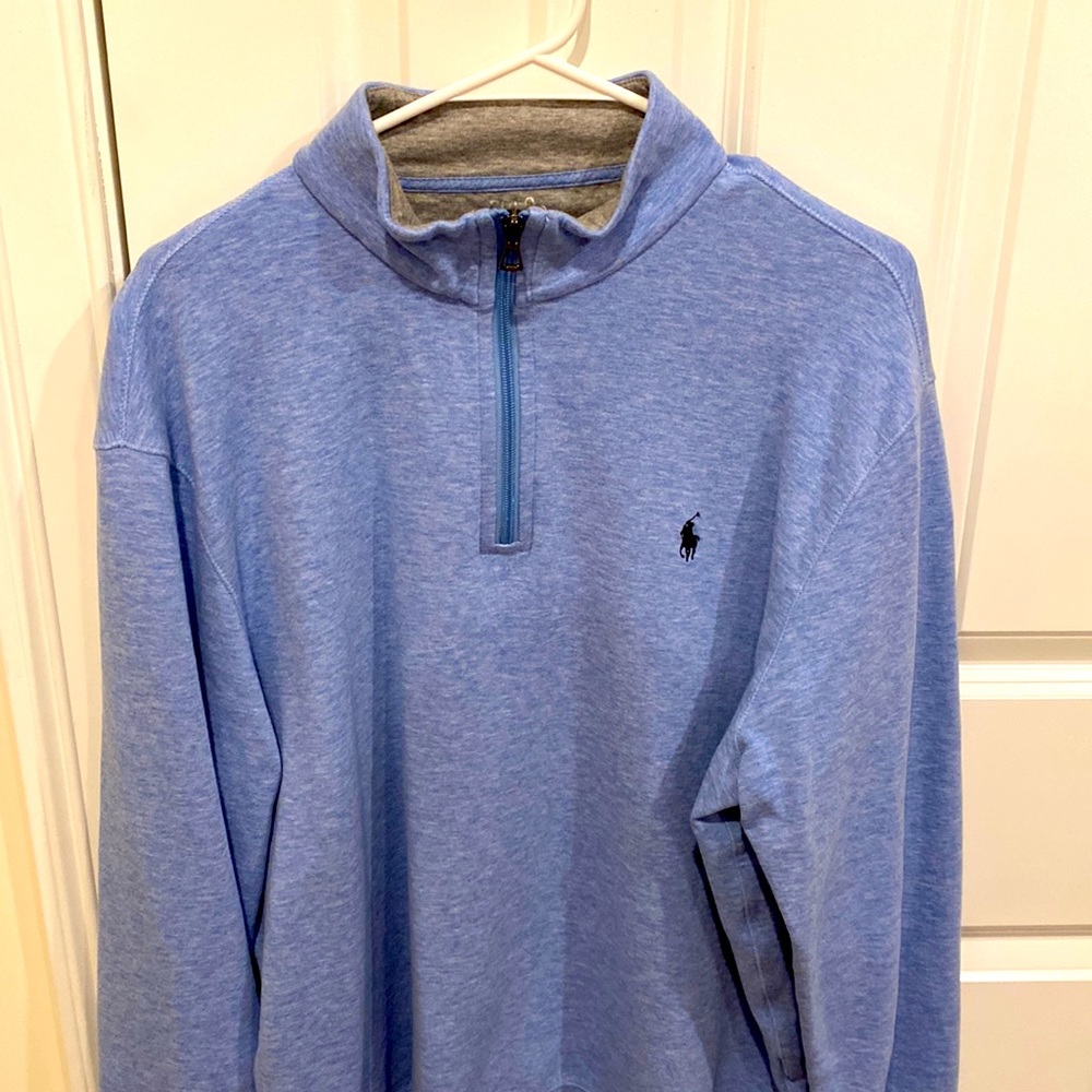 Polo by Ralph Lauren Light Blue Quarter Zip